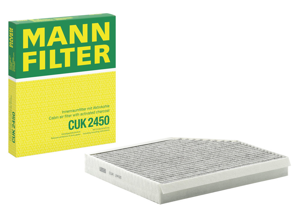Ilustracja CUK 2450 MANN-FILTER filtr kabinowy