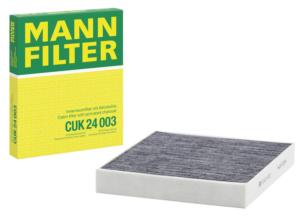 Ilustracja CUK 24 003 MANN-FILTER filtr kabinowy