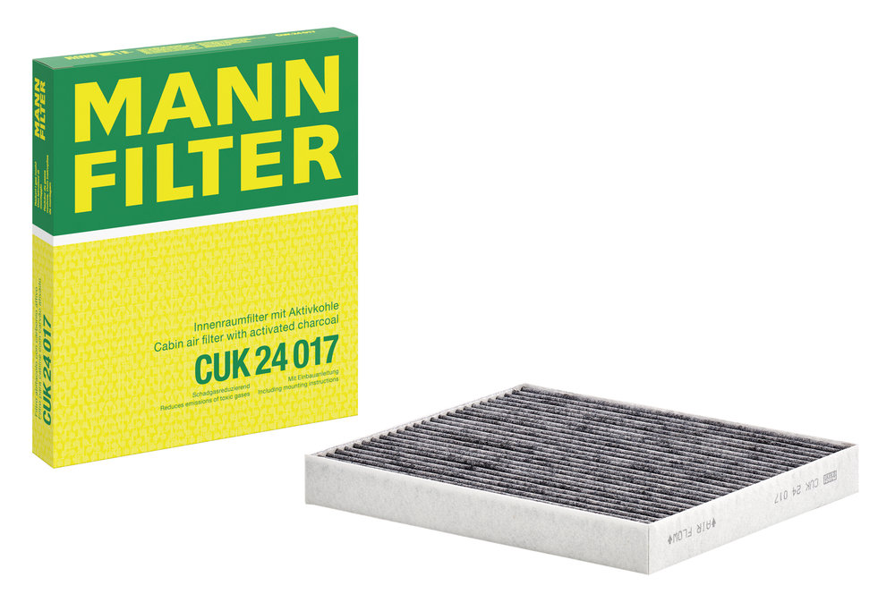 Ilustracja CUK 24 017 MANN-FILTER filtr kabinowy