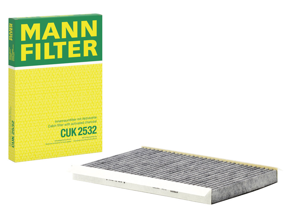 Ilustracja CUK 2532 MANN-FILTER filtr kabinowy