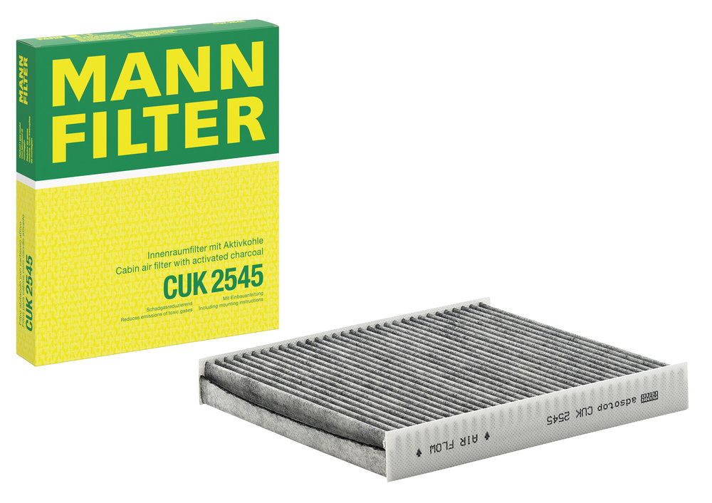Ilustracja CUK 2545 MANN-FILTER filtr kabinowy
