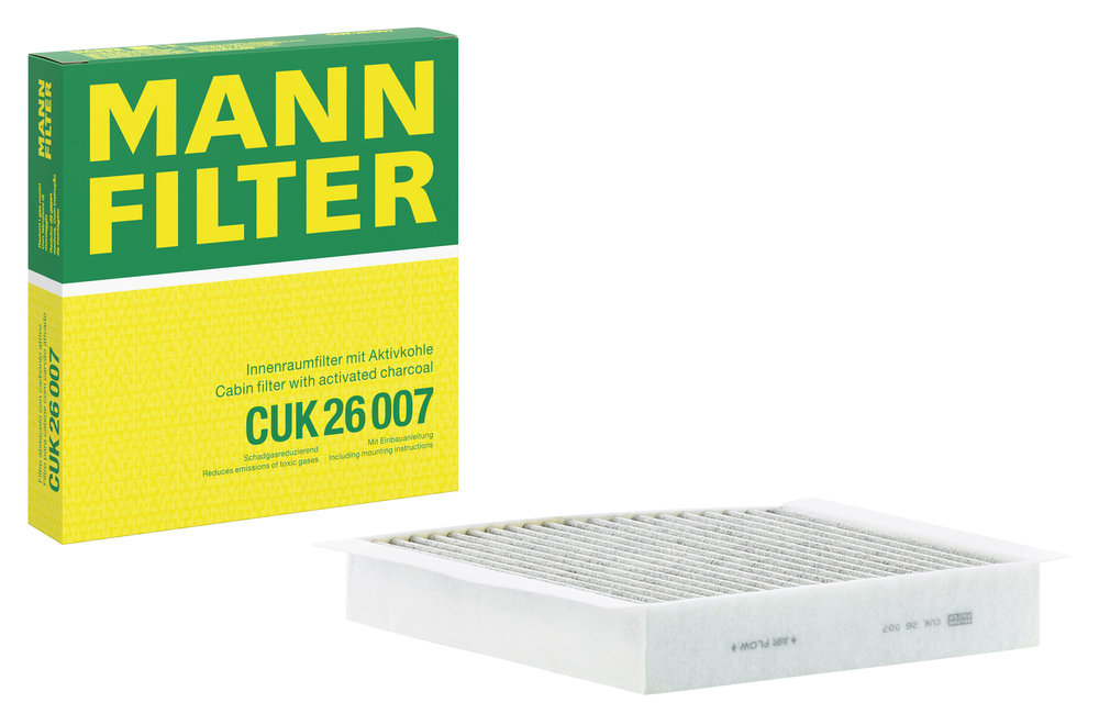 Ilustracja CUK 26 007 MANN-FILTER filtr kabinowy