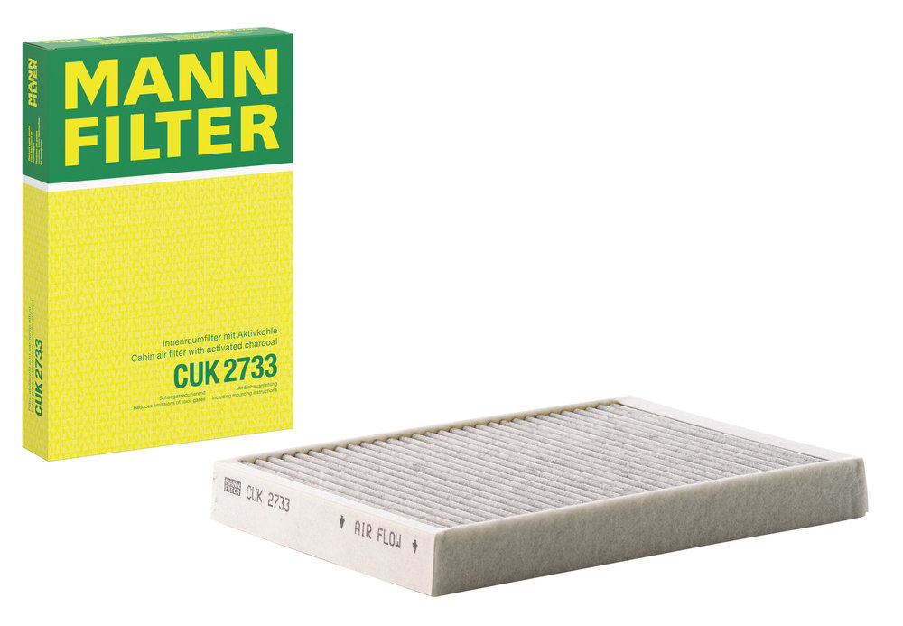 Ilustracja CUK 2733 MANN-FILTER filtr kabinowy
