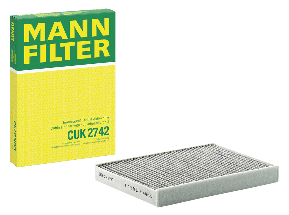 Ilustracja CUK 2742 MANN-FILTER filtr kabinowy