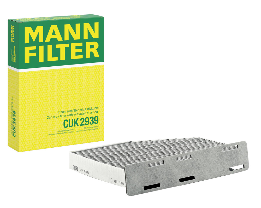 Ilustracja CUK 2939 MANN-FILTER filtr kabinowy