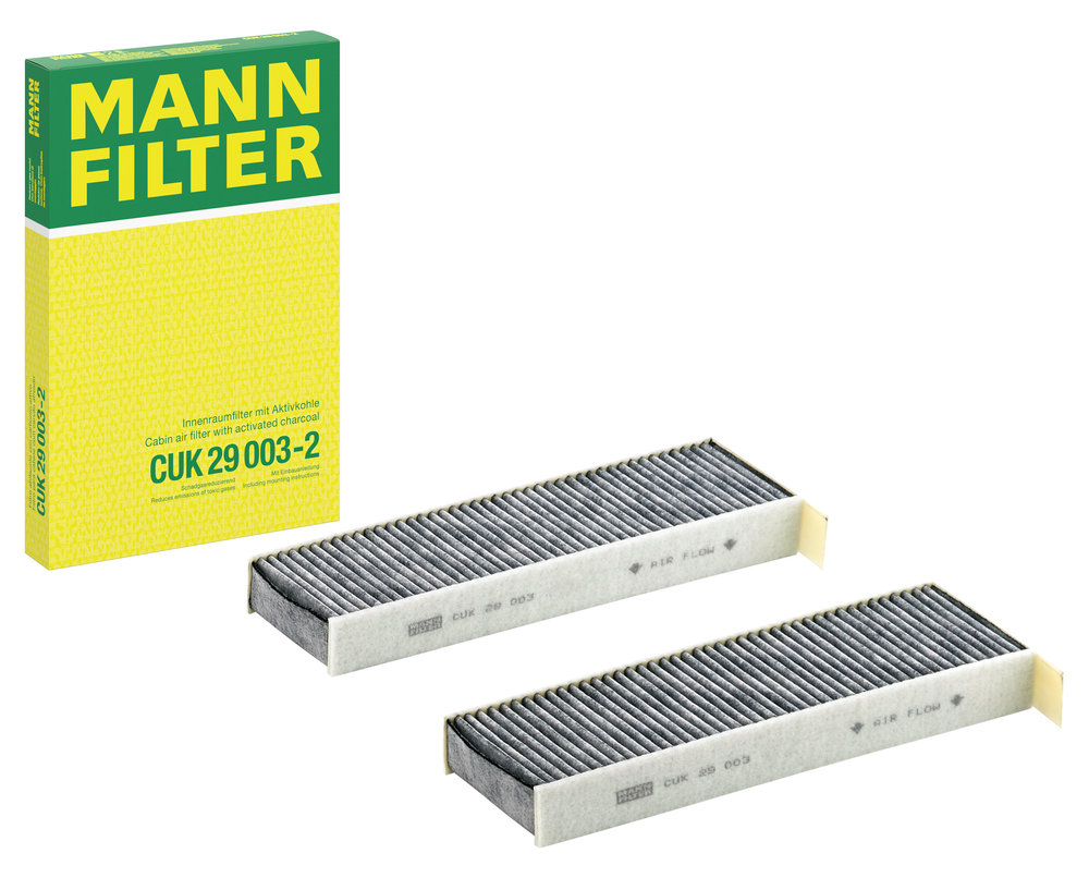 Ilustracja CUK 29 003-2 MANN-FILTER filtr kabinowy