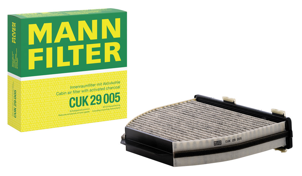 Ilustracja CUK 29 005 MANN-FILTER filtr kabinowy