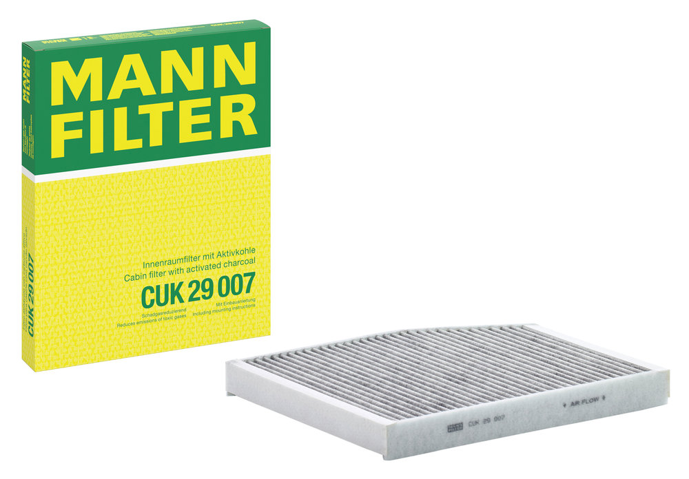 Ilustracja CUK 29 007 MANN-FILTER filtr kabinowy