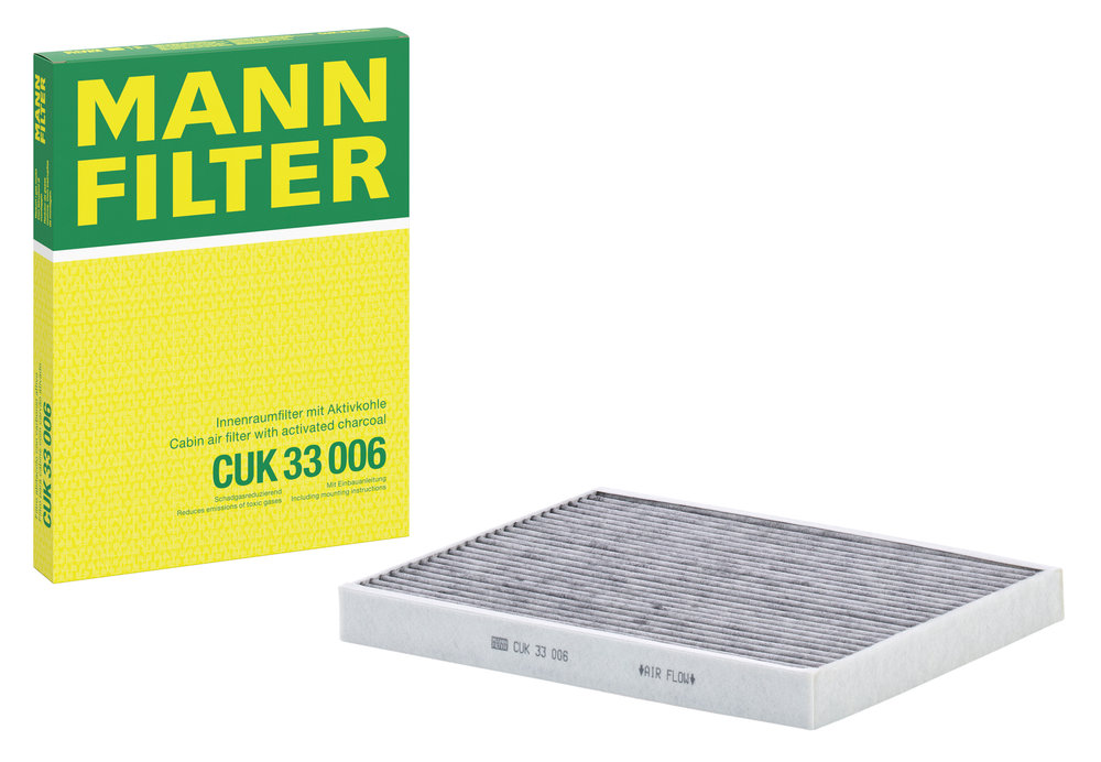 Ilustracja CUK 33 006 MANN-FILTER filtr kabinowy
