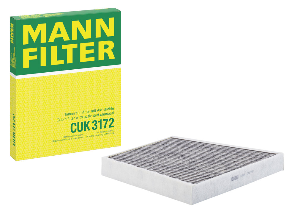 Ilustracja CUK 3172 MANN-FILTER filtr kabinowy