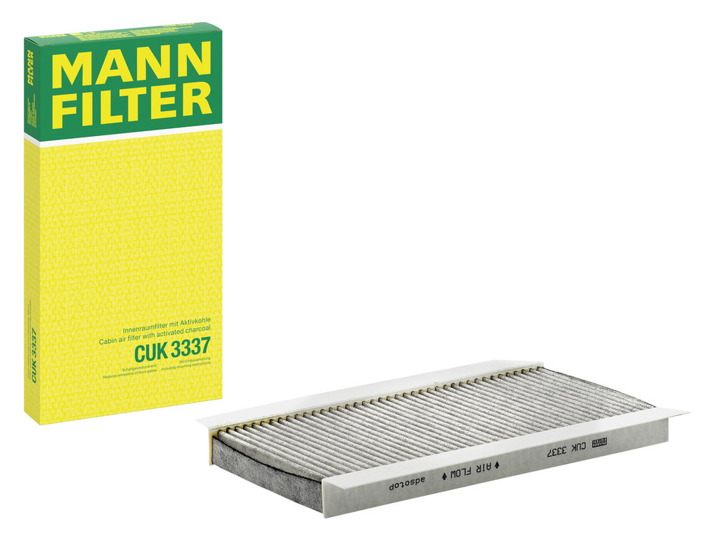 Ilustracja CUK 3337 MANN-FILTER filtr kabinowy