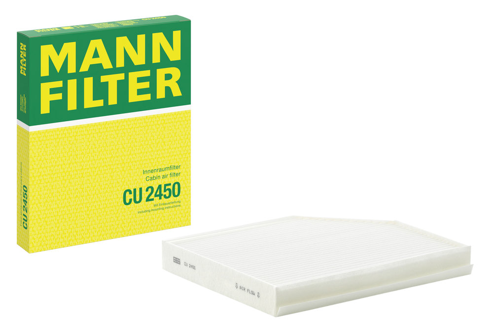 Ilustracja CU 2450 MANN-FILTER filtr kabinowy