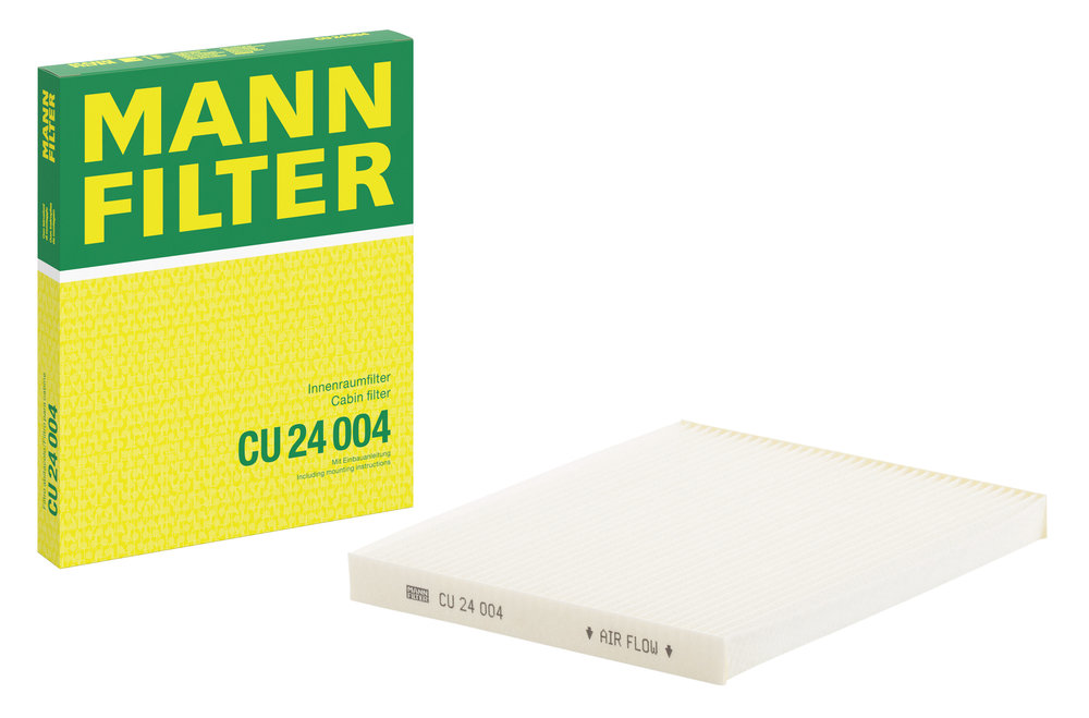 Ilustracja CU 24 004 MANN-FILTER filtr kabinowy