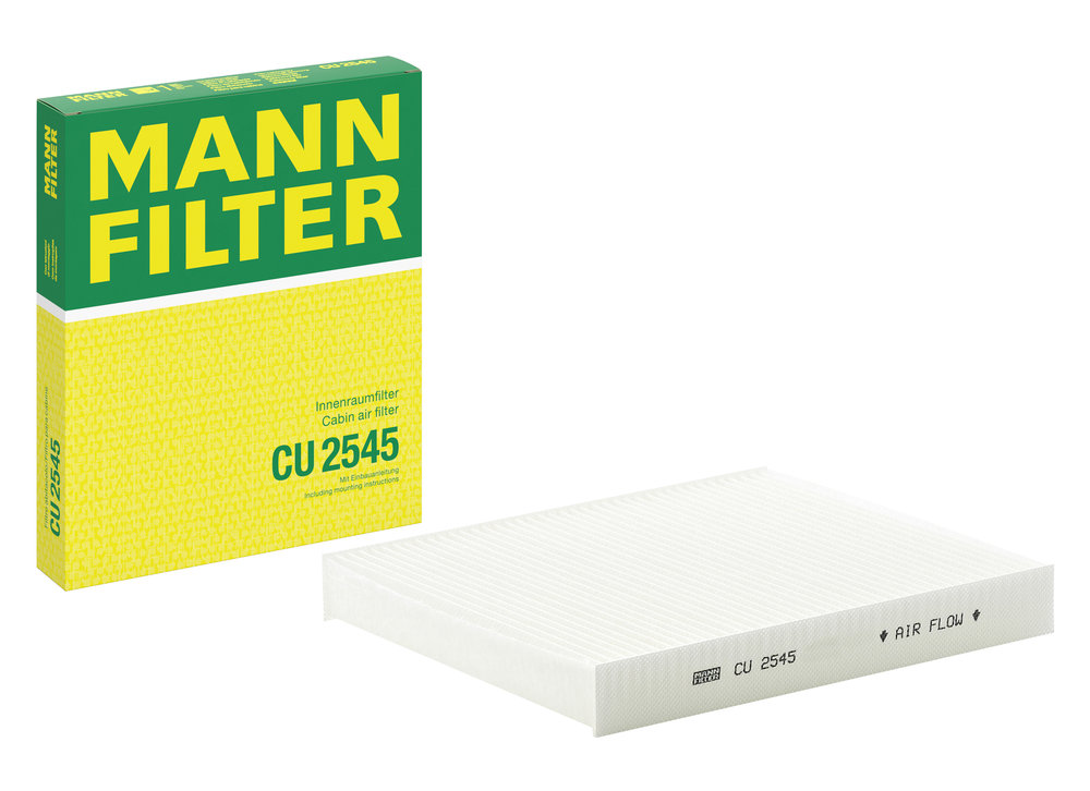 Ilustracja CU 2545 MANN-FILTER filtr kabinowy