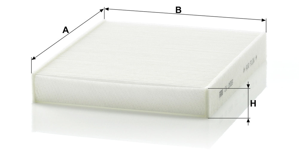 Ilustracja CU 2559 MANN-FILTER filtr kabinowy