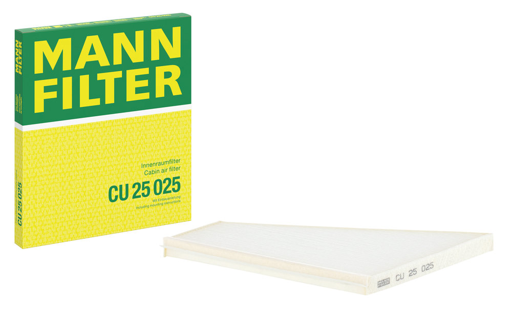 Ilustracja CU 25 025 MANN-FILTER filtr kabinowy