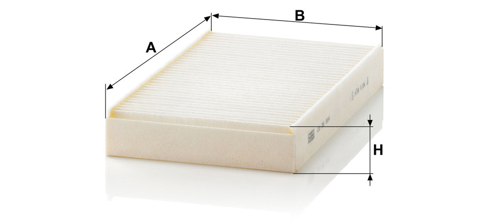 Ilustracja CU 26 004 MANN-FILTER filtr kabinowy