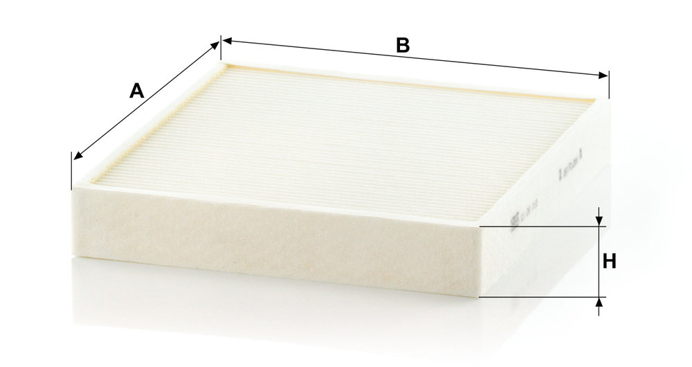 Ilustracja CU 26 010 MANN-FILTER filtr kabinowy
