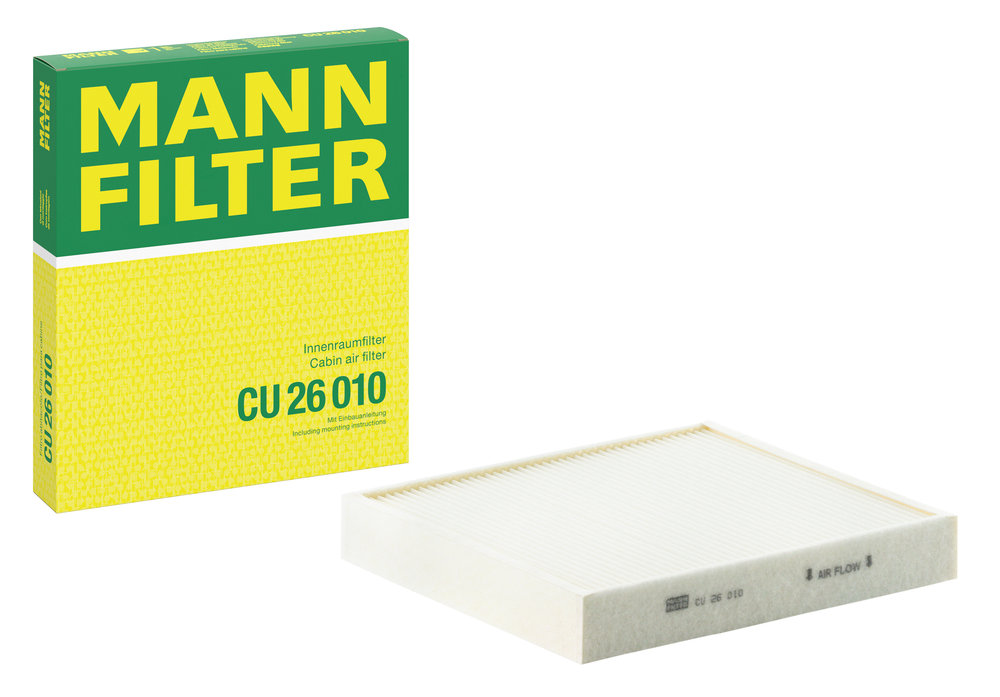 Ilustracja CU 26 010 MANN-FILTER filtr kabinowy