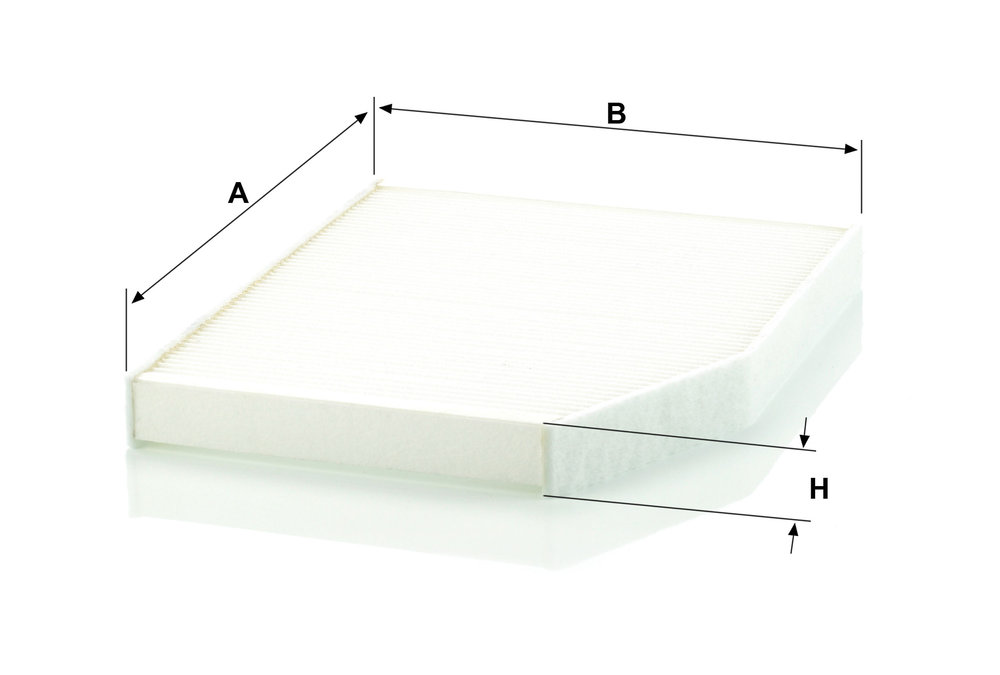 Ilustracja CU 29 007 MANN-FILTER filtr kabinowy