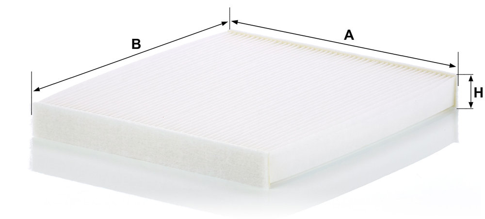 Ilustracja CU 29 010 MANN-FILTER filtr kabinowy