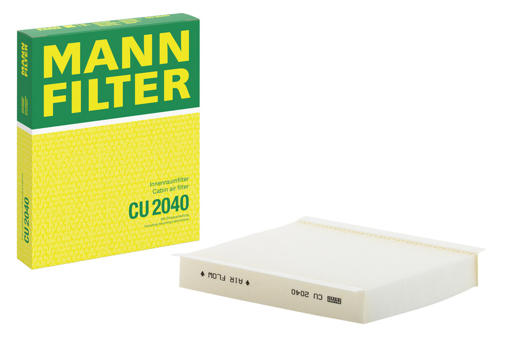 Ilustracja CU 2040 MANN-FILTER filtr kabinowy