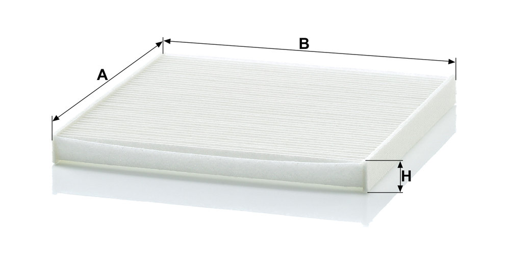 Ilustracja CU 2131 MANN-FILTER filtr kabinowy