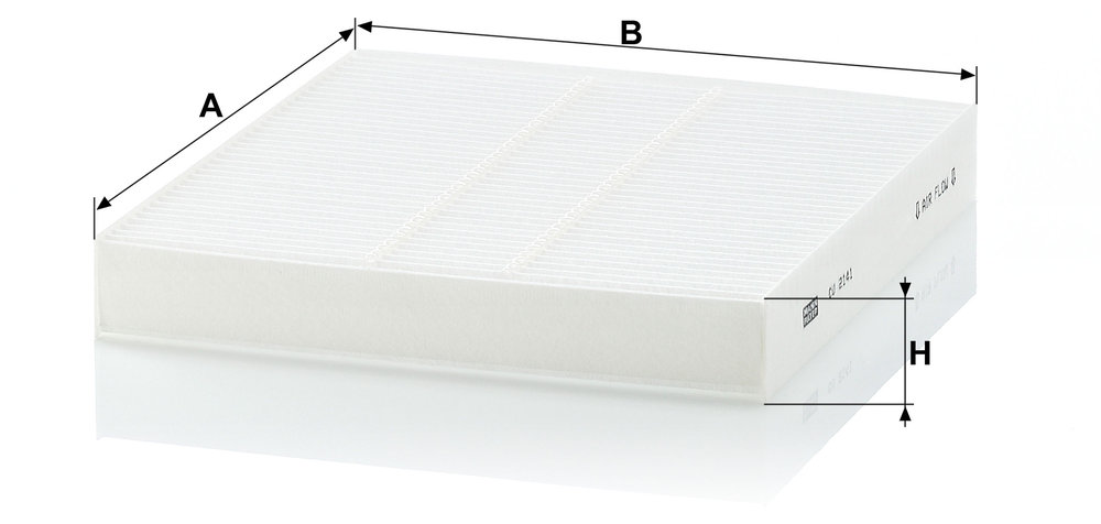 Ilustracja CU 2141 MANN-FILTER filtr kabinowy