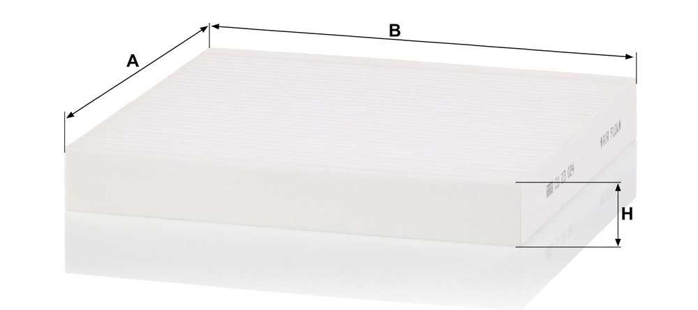 Ilustracja CU 23 024 MANN-FILTER filtr kabinowy