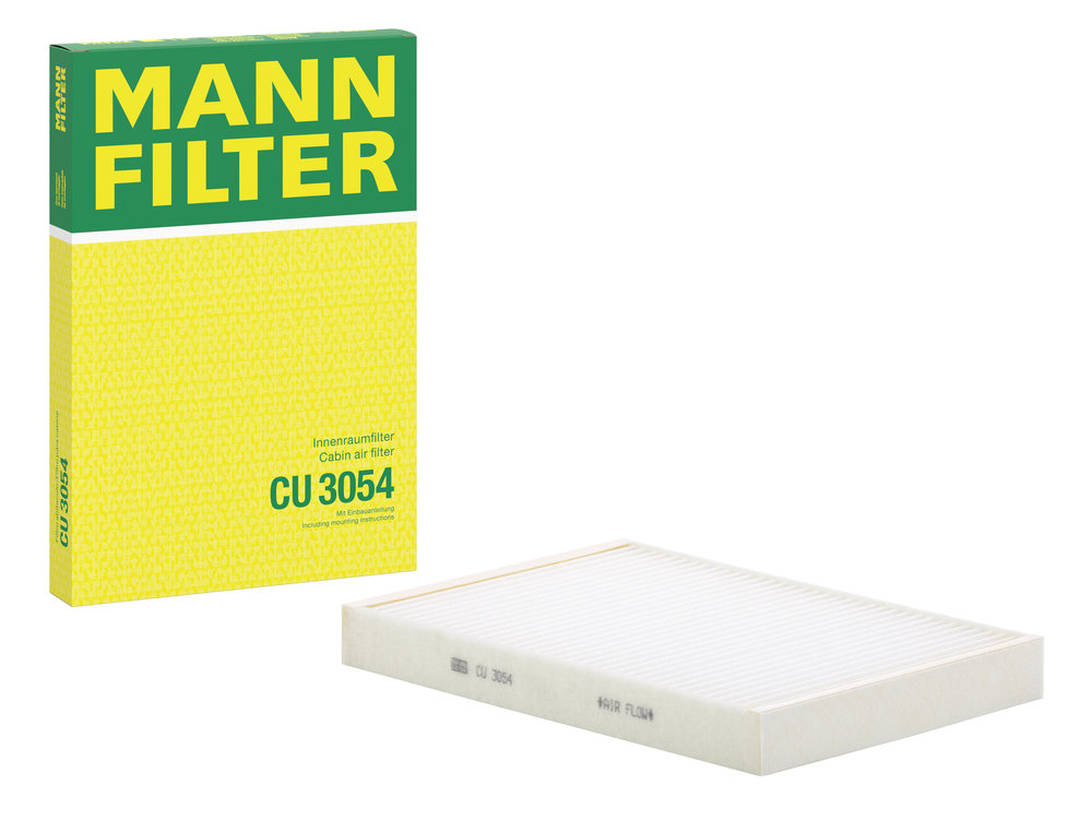Ilustracja CU 3054 MANN-FILTER filtr kabinowy