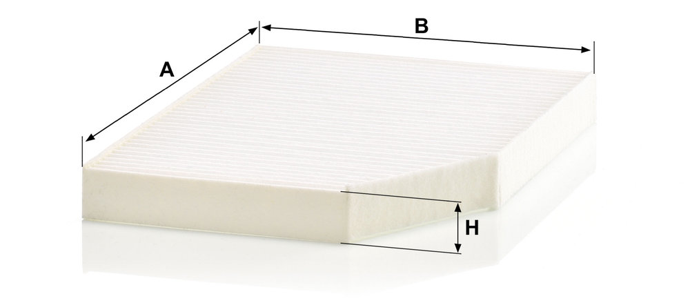 Ilustracja CU 30 007 MANN-FILTER filtr kabinowy