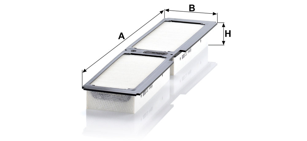 Ilustracja CU 4466 MANN-FILTER filtr kabinowy