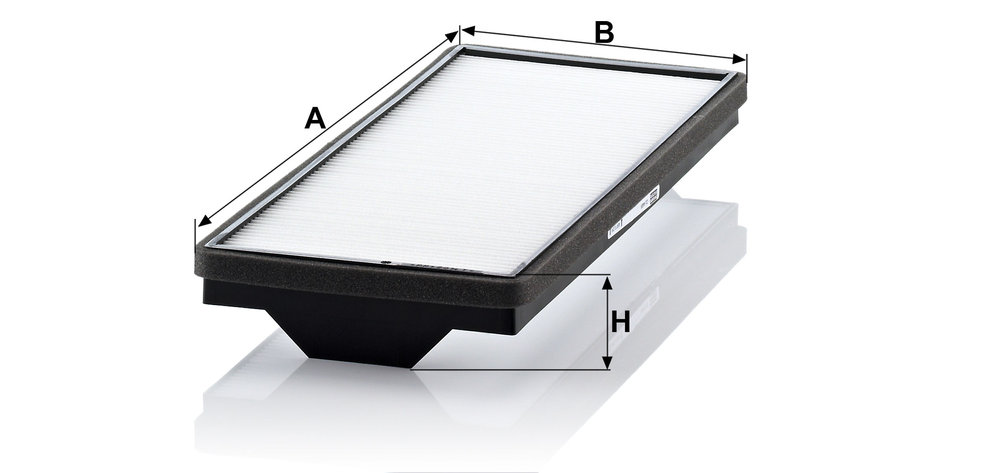 Ilustracja CU 4469 MANN-FILTER filtr kabinowy