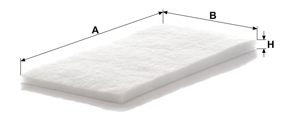 Ilustracja CU 4811 (10) MANN-FILTER filtr kabinowy