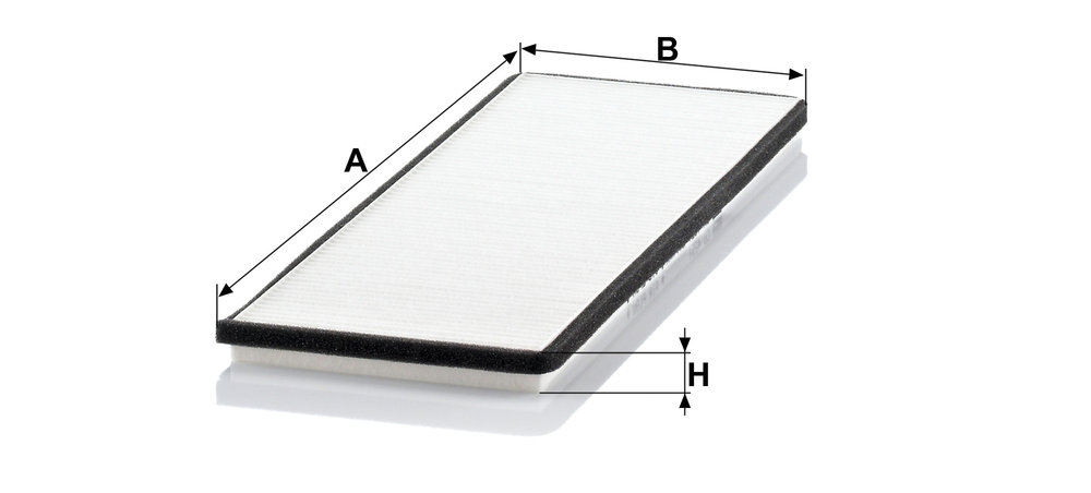 Ilustracja CU 4251 MANN-FILTER filtr kabinowy