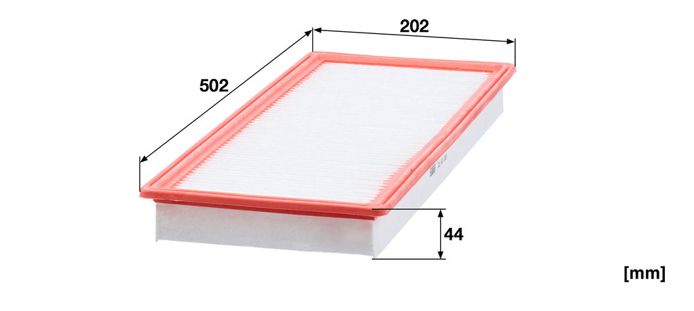 Ilustracja CU 50 005 MANN-FILTER filtr kabinowy