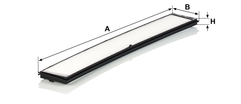 Ilustracja CU 6724 MANN-FILTER filtr kabinowy