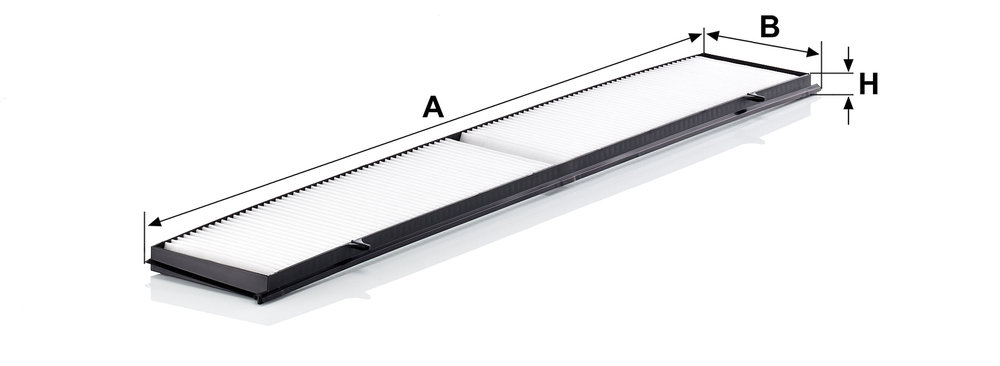 Ilustracja CU 8430 MANN-FILTER filtr kabinowy