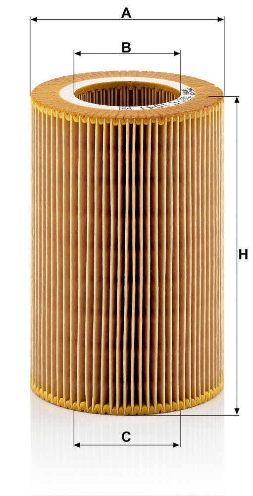 Ilustracja C 1041 MANN-FILTER filtr powietrza