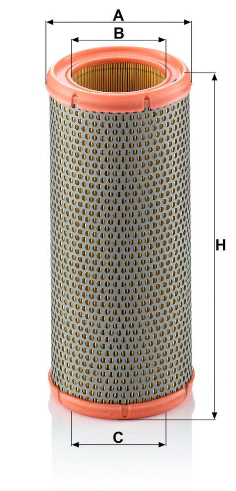 Ilustracja C 1184 MANN-FILTER filtr powietrza
