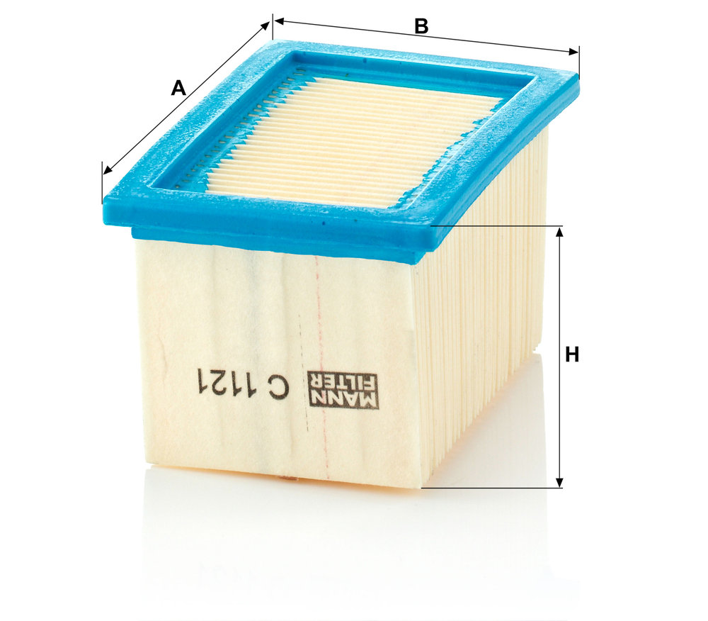 Ilustracja C 1121 MANN-FILTER filtr powietrza