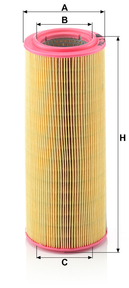 Ilustracja C 12 104 MANN-FILTER filtr powietrza