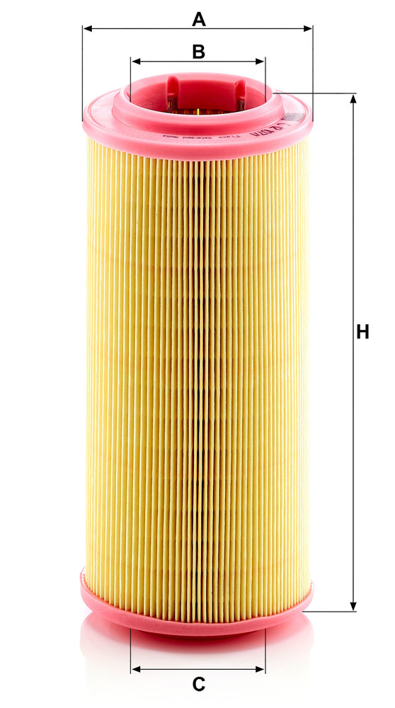 Ilustracja C 12 107/1 MANN-FILTER filtr powietrza