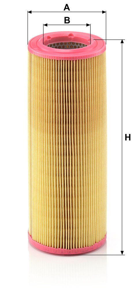 Ilustracja C 12 102 MANN-FILTER filtr powietrza