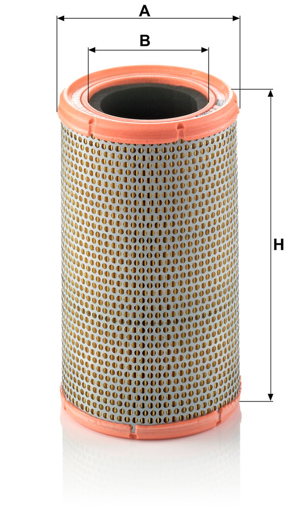Ilustracja C 1380/3 MANN-FILTER filtr powietrza