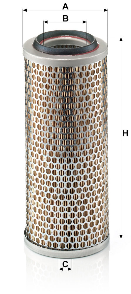 Ilustracja C 13 114/4 MANN-FILTER filtr powietrza