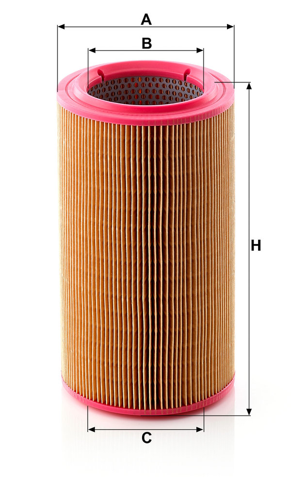 Ilustracja C 14 004 MANN-FILTER filtr powietrza