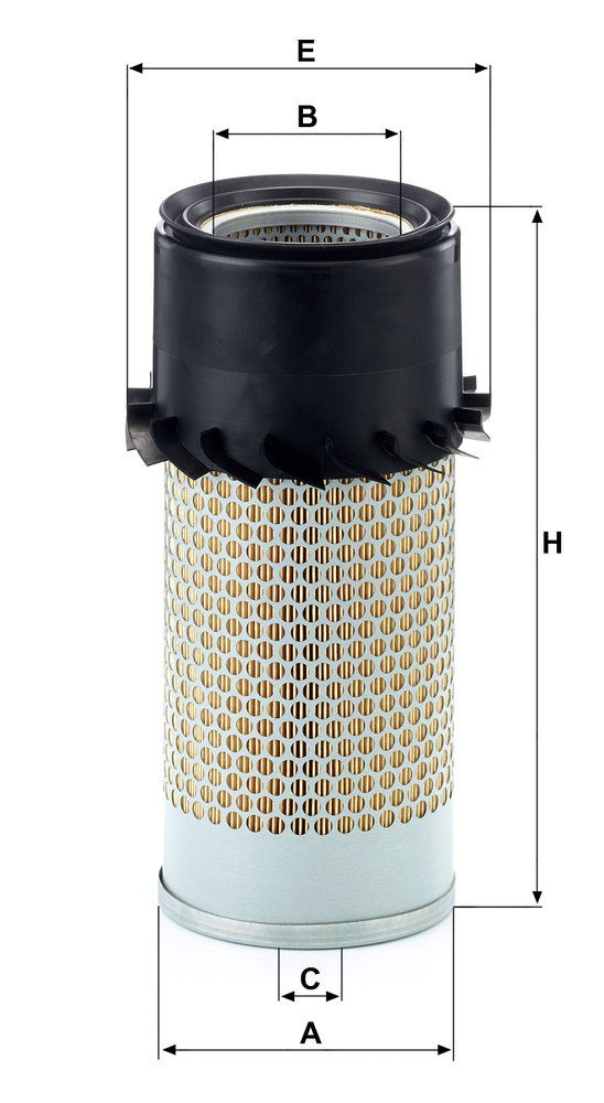 Ilustracja C 14 179/1 MANN-FILTER filtr powietrza