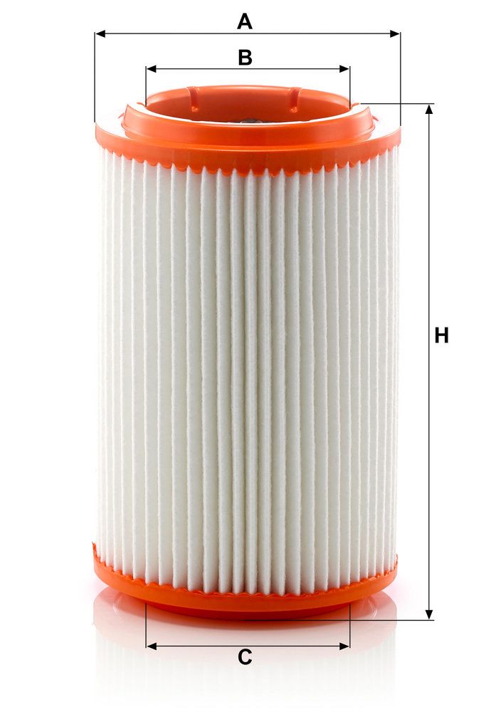 Ilustracja C 16 007 MANN-FILTER filtr powietrza