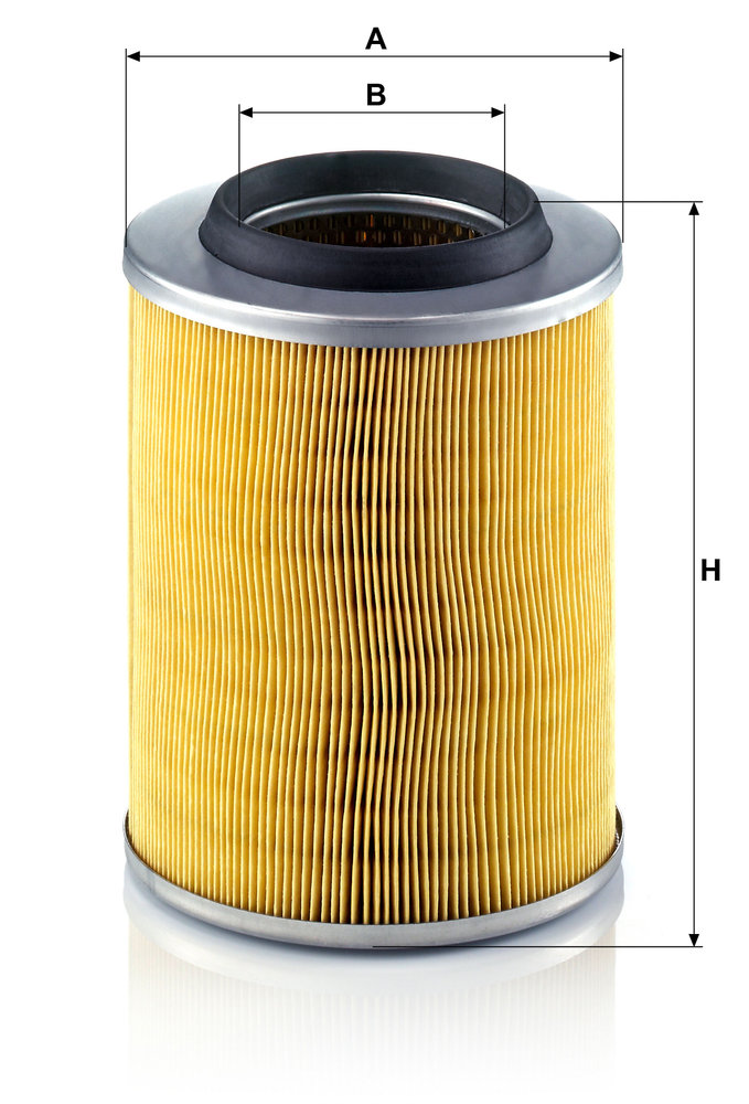 Ilustracja C 16 127 MANN-FILTER filtr powietrza